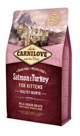 קרנילב מזון לגורי חתולים סלמון והודו 6 ק"ג