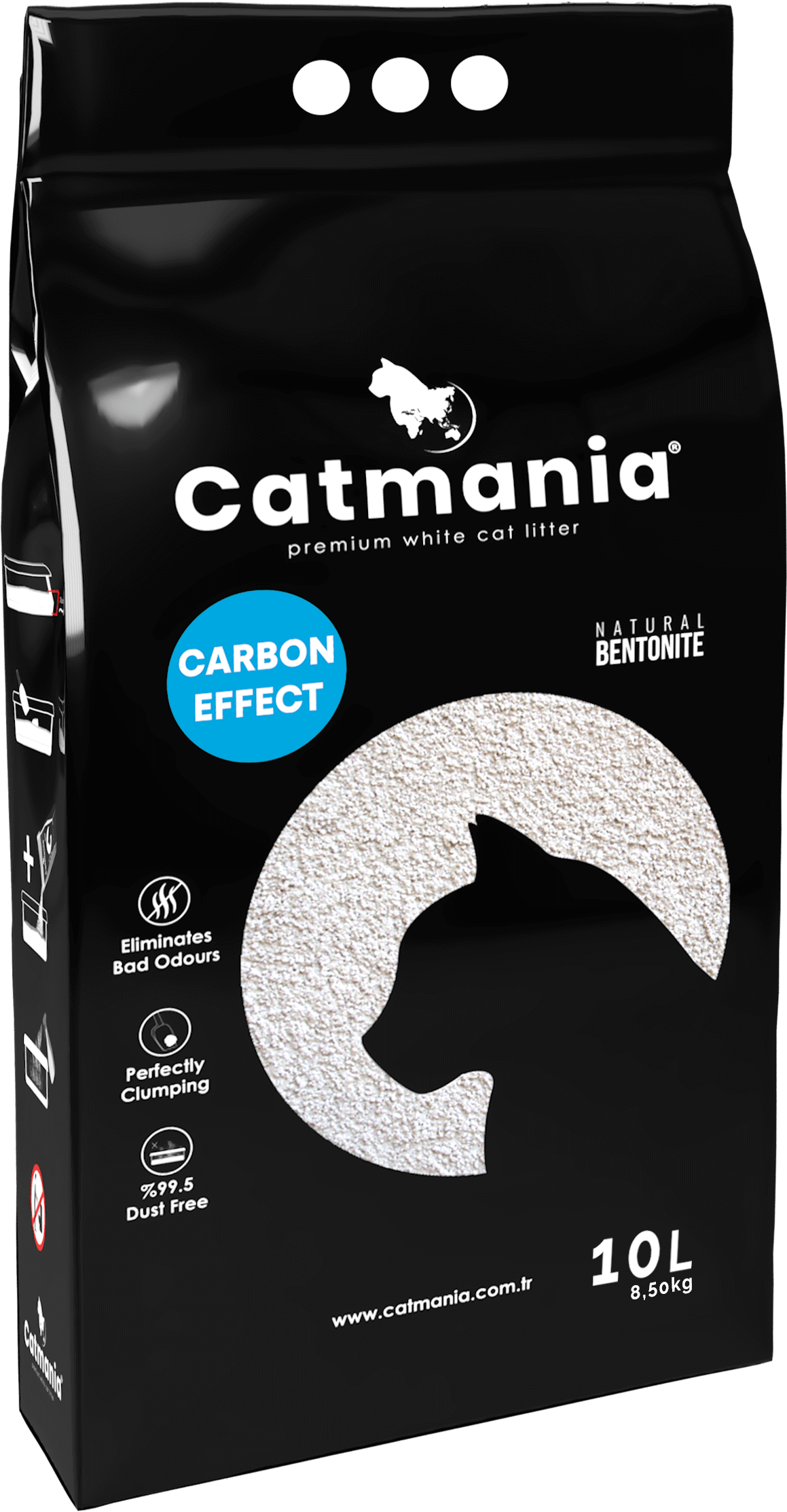 חול קטמאניה מתגבש אפקט הפחמן 8.5 ק"ג